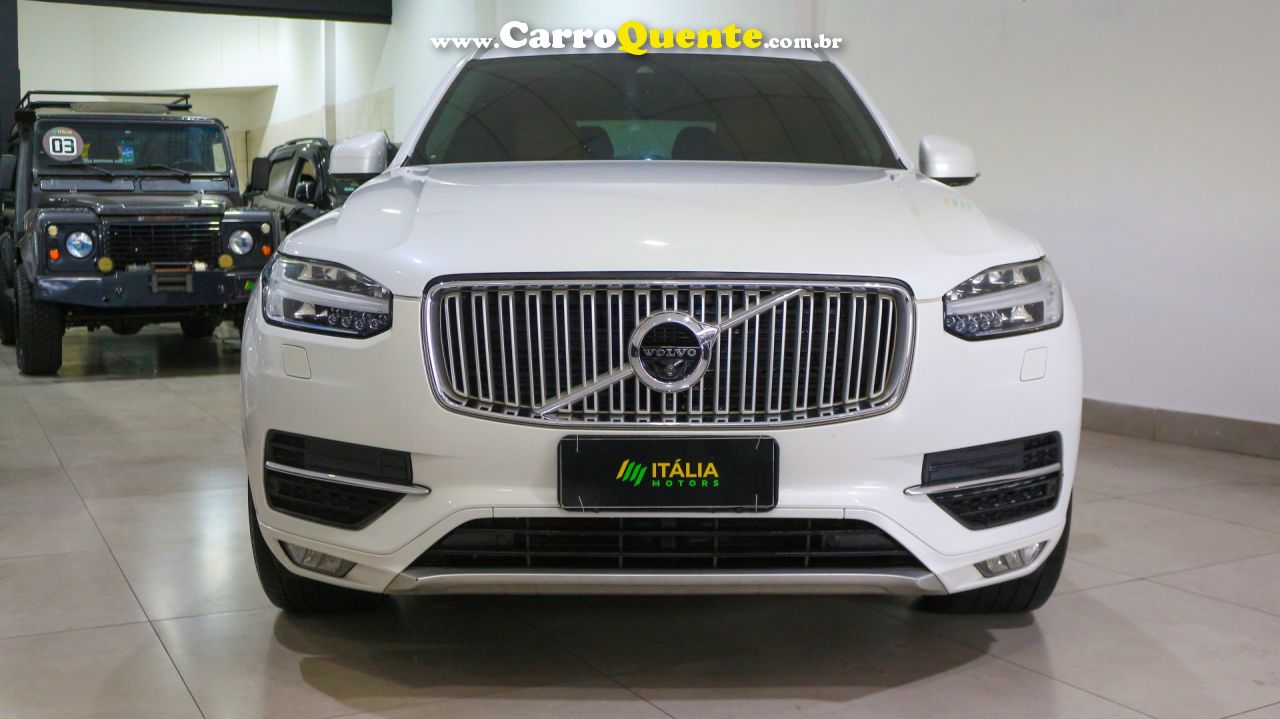 VOLVO    XC90 T6 INSCRIPT   BRANCO 2016 1.6 GASOLINA - Loja