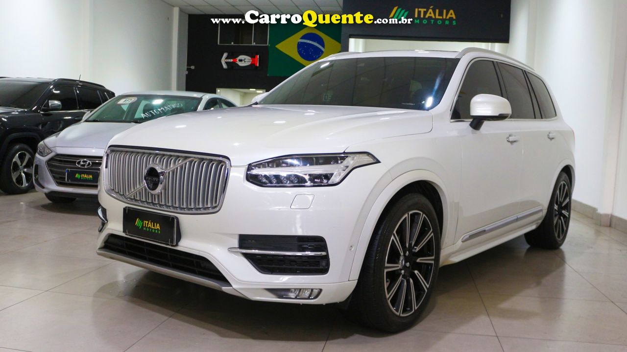 VOLVO    XC90 T6 INSCRIPT   BRANCO 2016 1.6 GASOLINA - Loja