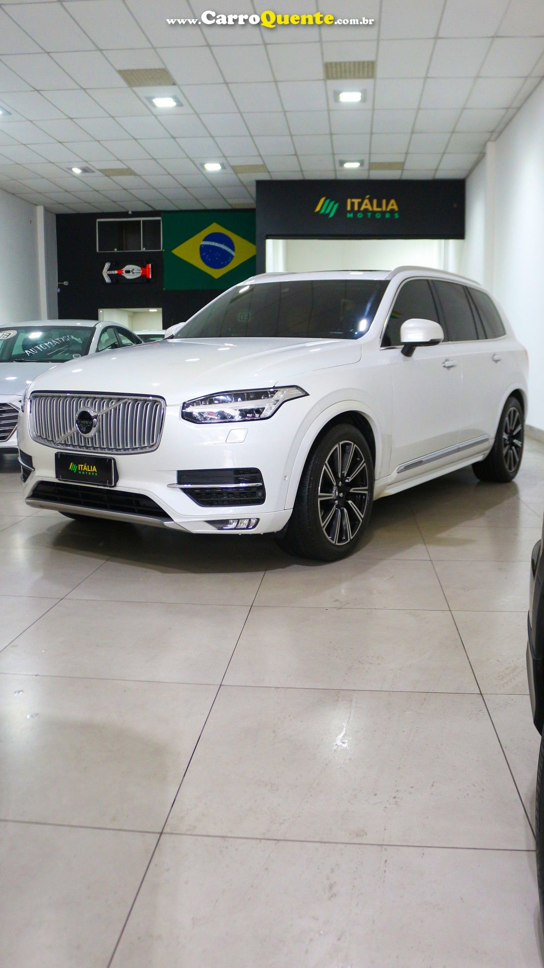 VOLVO    XC90 T6 INSCRIPT   BRANCO 2016 1.6 GASOLINA - Loja