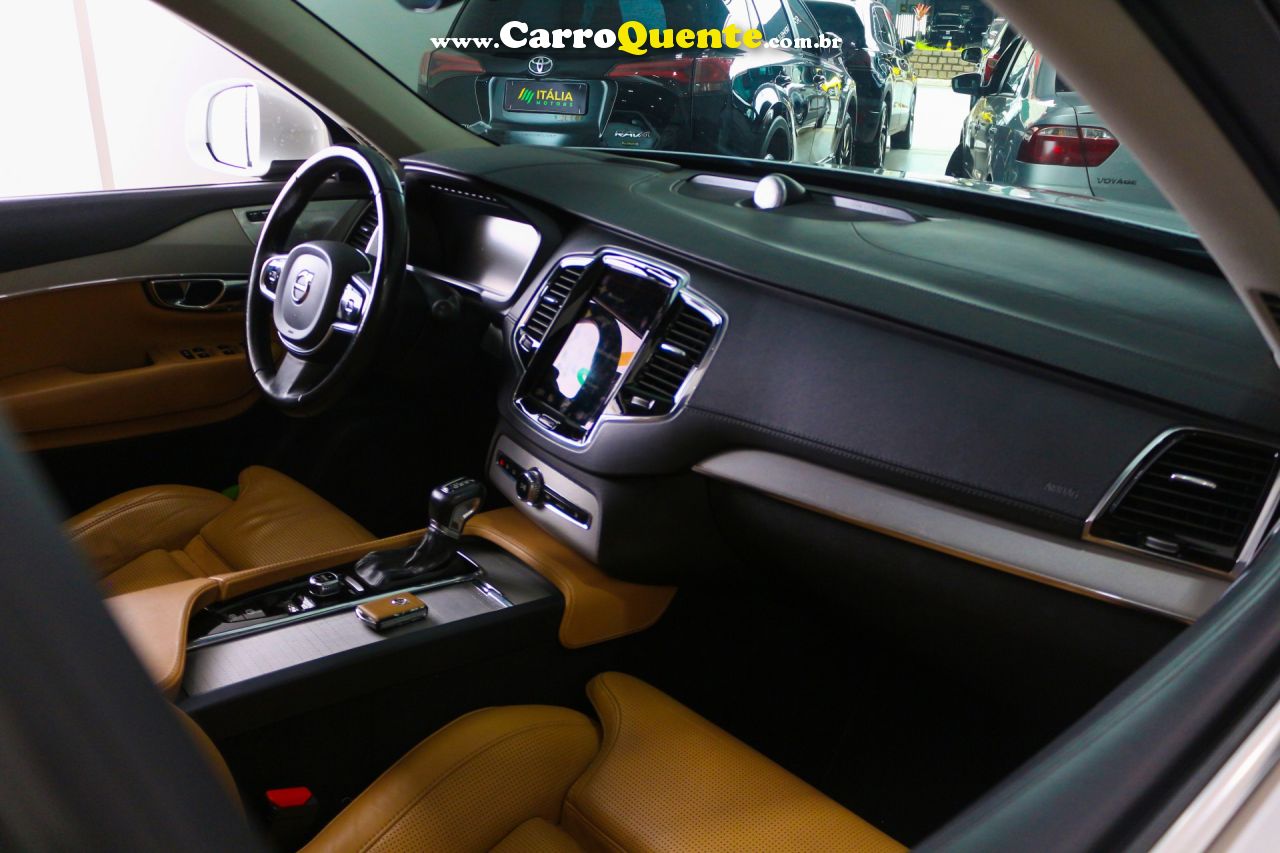 VOLVO    XC90 T6 INSCRIPT   BRANCO 2016 1.6 GASOLINA - Loja