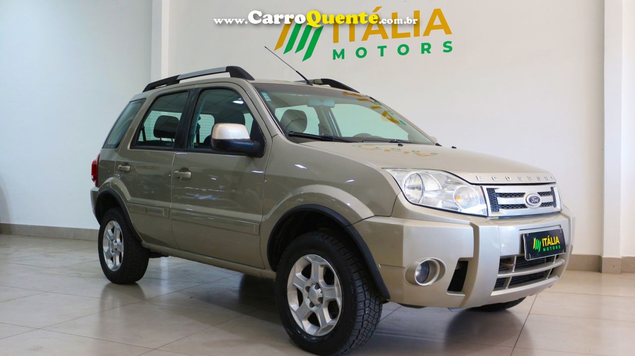 FORD   ECOSPORT XLT 2.0 2.0 FLEX 16V 5P AUT.   PRATA 2012 2.0 FLEX - Loja