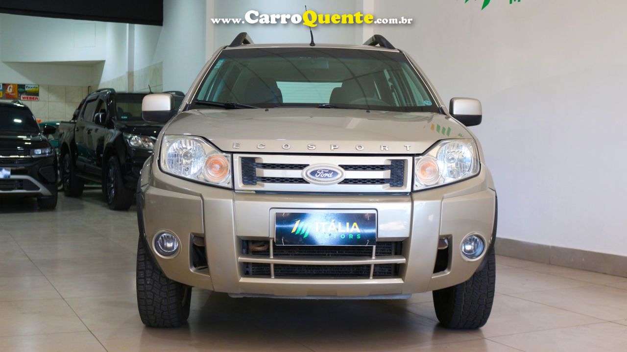 FORD   ECOSPORT XLT 2.0 2.0 FLEX 16V 5P AUT.   PRATA 2012 2.0 FLEX - Loja