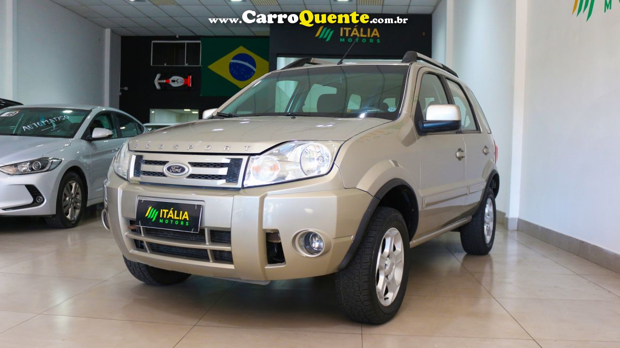 FORD   ECOSPORT XLT 2.0 2.0 FLEX 16V 5P AUT.   PRATA 2012 2.0 FLEX - Loja
