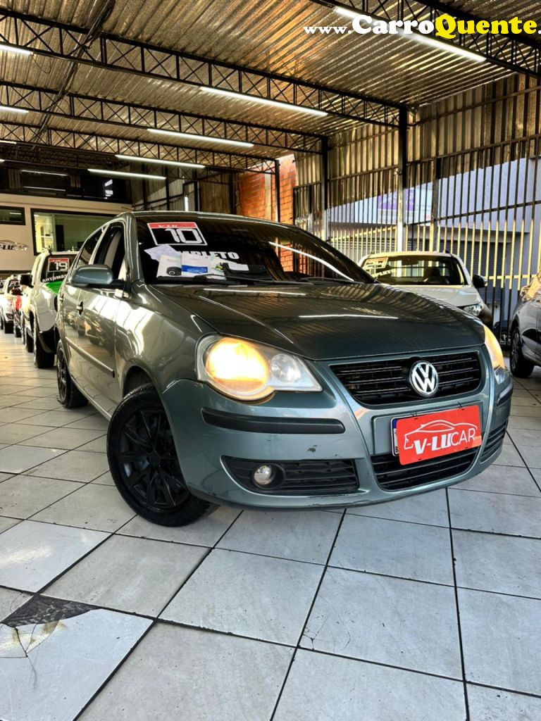 VOLKSWAGEN   POLO SEDAN I MOTION  1.6 TOTAL FLEX  4P   CINZA 2010 1.6 FLEX - Loja
