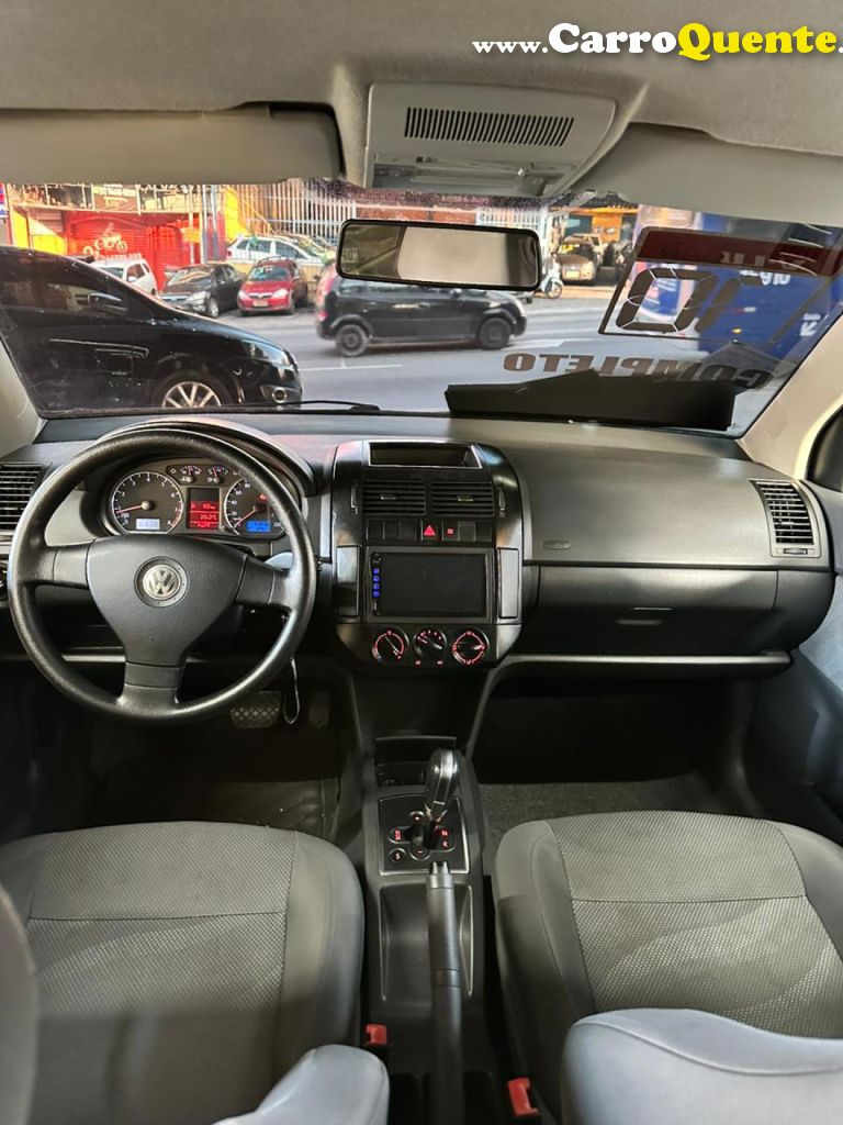 VOLKSWAGEN   POLO SEDAN I MOTION  1.6 TOTAL FLEX  4P   CINZA 2010 1.6 FLEX - Loja