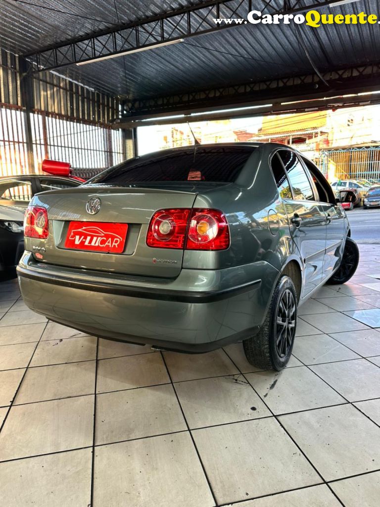 VOLKSWAGEN   POLO SEDAN I MOTION  1.6 TOTAL FLEX  4P   CINZA 2010 1.6 FLEX - Loja