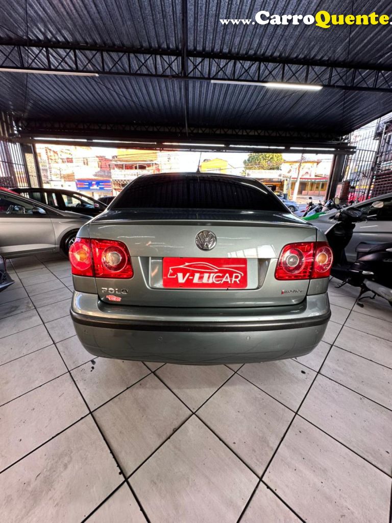 VOLKSWAGEN   POLO SEDAN I MOTION  1.6 TOTAL FLEX  4P   CINZA 2010 1.6 FLEX - Loja