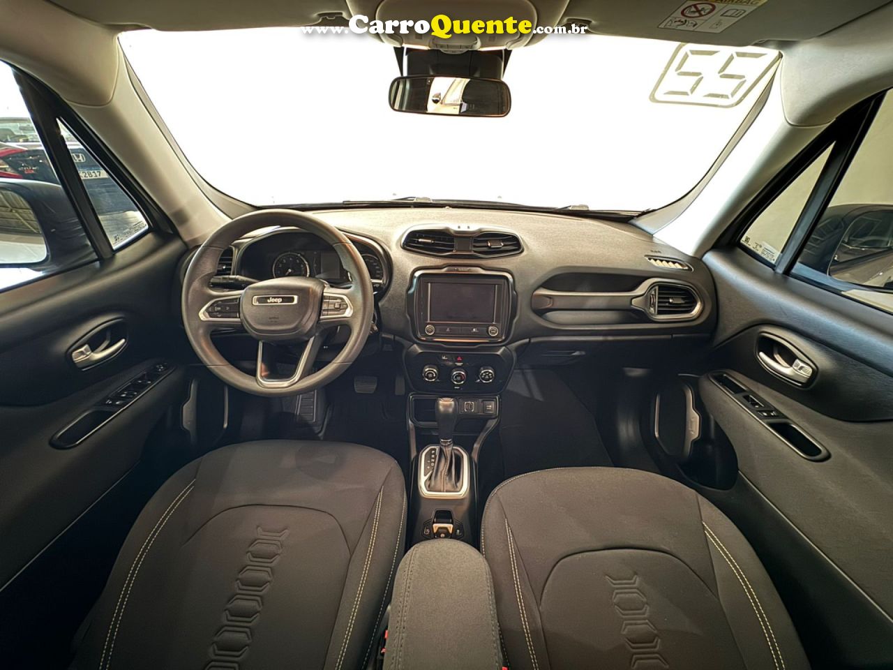 JEEP   RENEGADE SPORT T270 1.3 TB 4X2 FLEX AUT.   PRATA 2022 1.3 FLEX - Loja