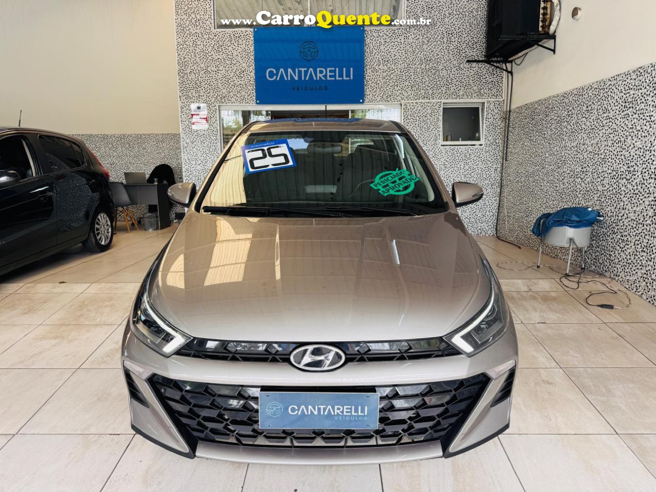 HYUNDAI   HB20 COMFORT PLUS 1.0 TB FLEX 12V AUT.   PRATA 2025 1.0 FLEX - Loja