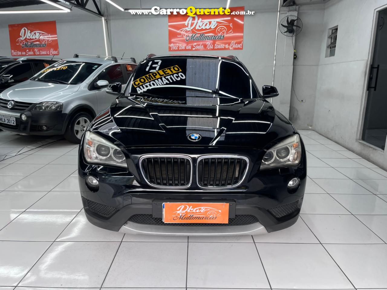BMW   BMW X1 SDRIVE1 8I VL 31   PRETO 2013 2.0 GASOLINA - Loja