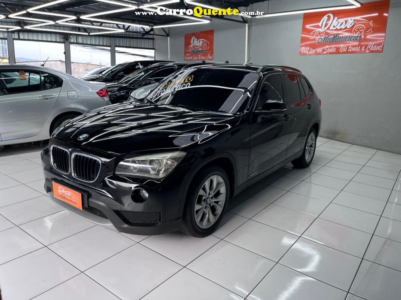 BMW   BMW X1 SDRIVE1 8I VL 31   PRETO 2013 2.0 GASOLINA - Loja