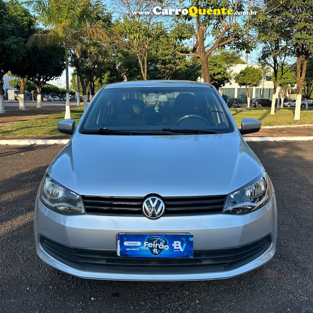 VOLKSWAGEN   VOYAGE  TRENDLINE 1.0 T.FLEX 8V 4P   PRATA 2014 1.0 FLEX - Loja