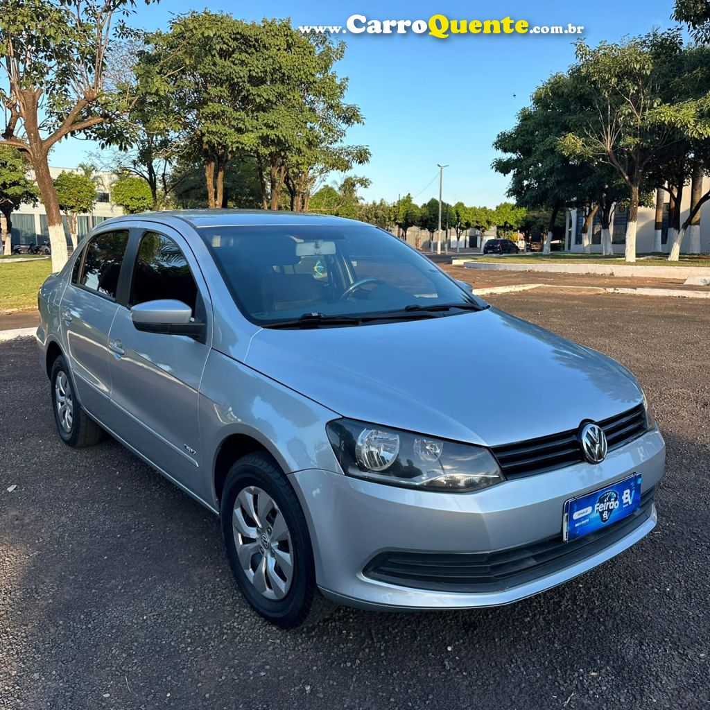 VOLKSWAGEN   VOYAGE  TRENDLINE 1.0 T.FLEX 8V 4P   PRATA 2014 1.0 FLEX - Loja