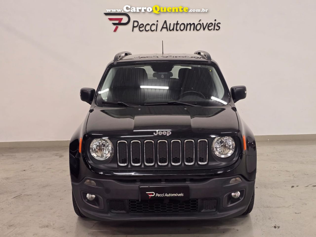 JEEP   RENEGADE SPORT 1.8 4X2 FLEX 16V AUT.   PRETO 2018 1.8 FLEX - Loja