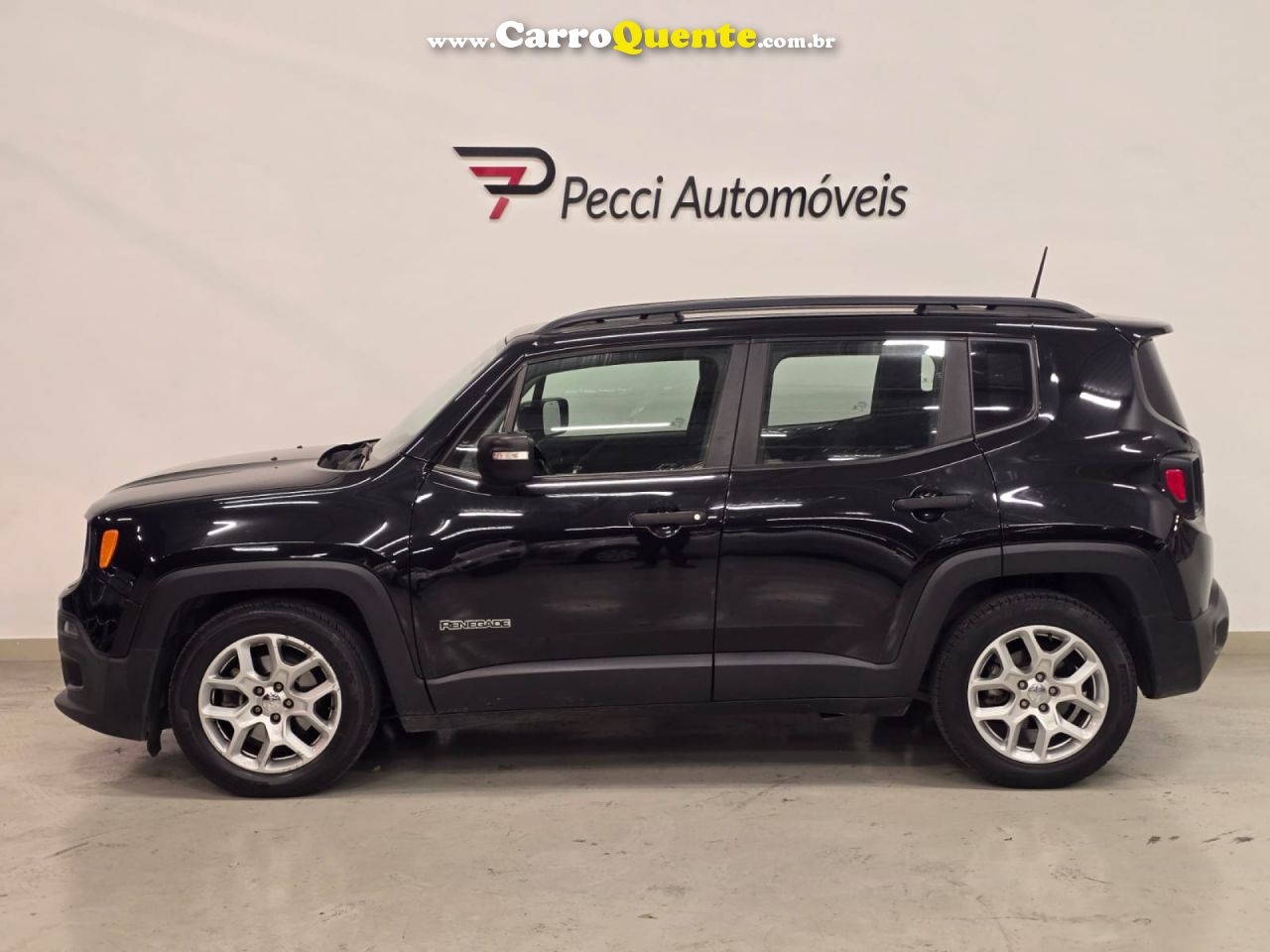 JEEP   RENEGADE SPORT 1.8 4X2 FLEX 16V AUT.   PRETO 2018 1.8 FLEX - Loja