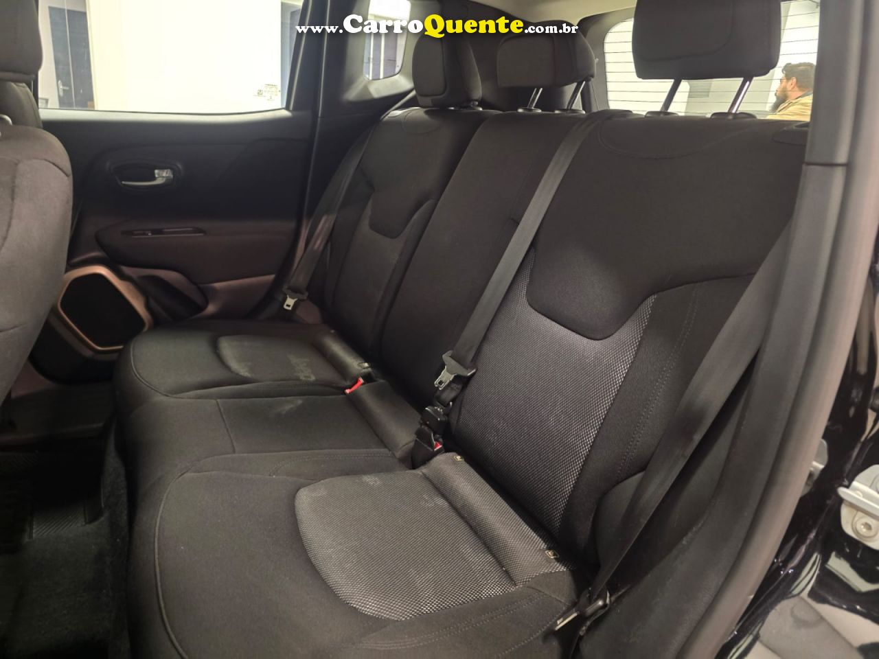JEEP   RENEGADE SPORT 1.8 4X2 FLEX 16V AUT.   PRETO 2018 1.8 FLEX - Loja