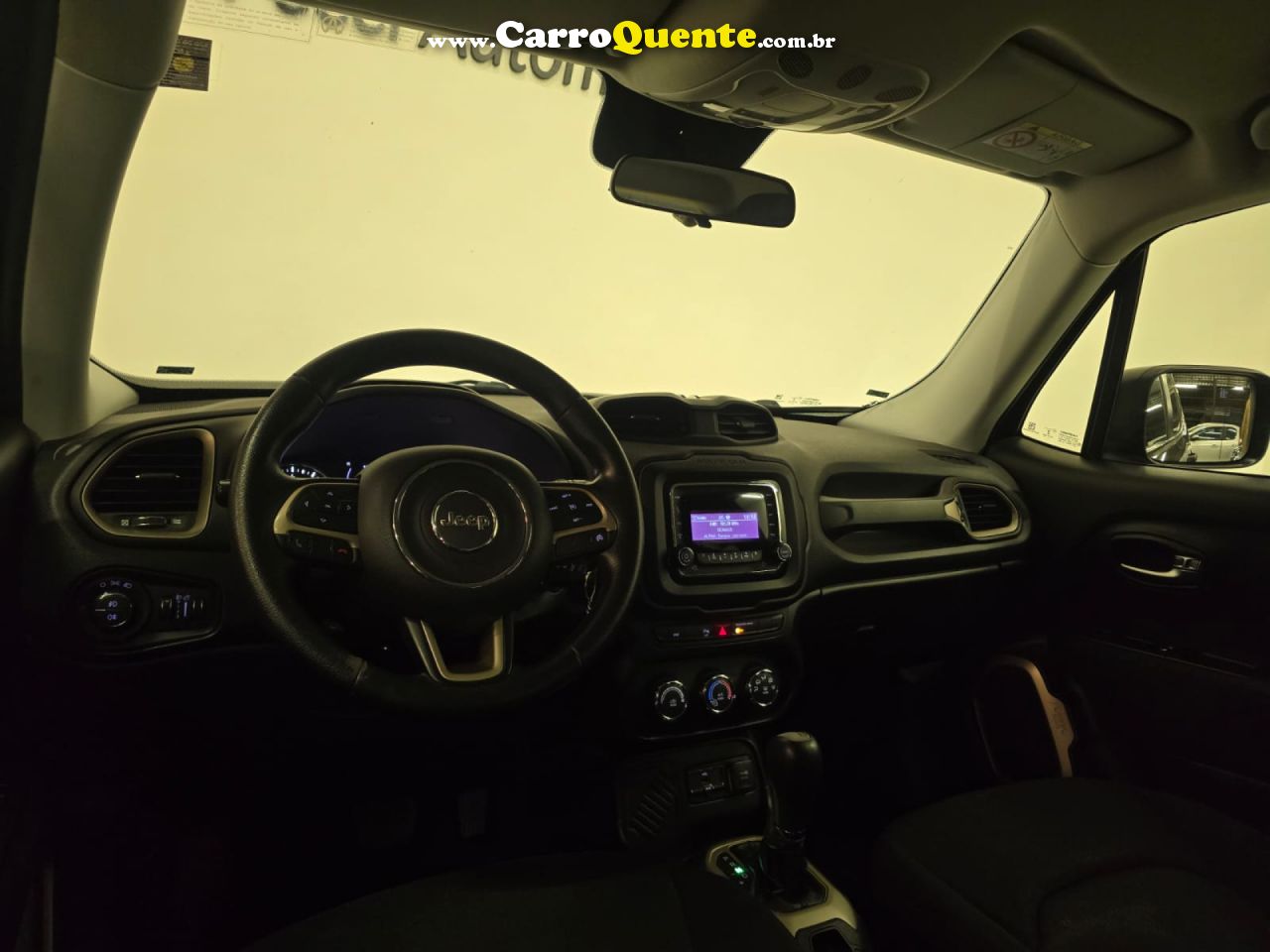 JEEP   RENEGADE SPORT 1.8 4X2 FLEX 16V AUT.   PRETO 2018 1.8 FLEX - Loja