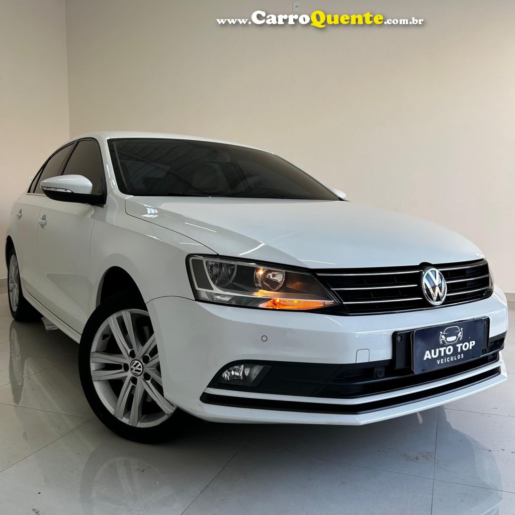 VOLKSWAGEN   JETTA HIGHLINE 2.0 TSI 16V 4P TIPTRONIC   BRANCO 2015 2.0 GASOLINA - Loja