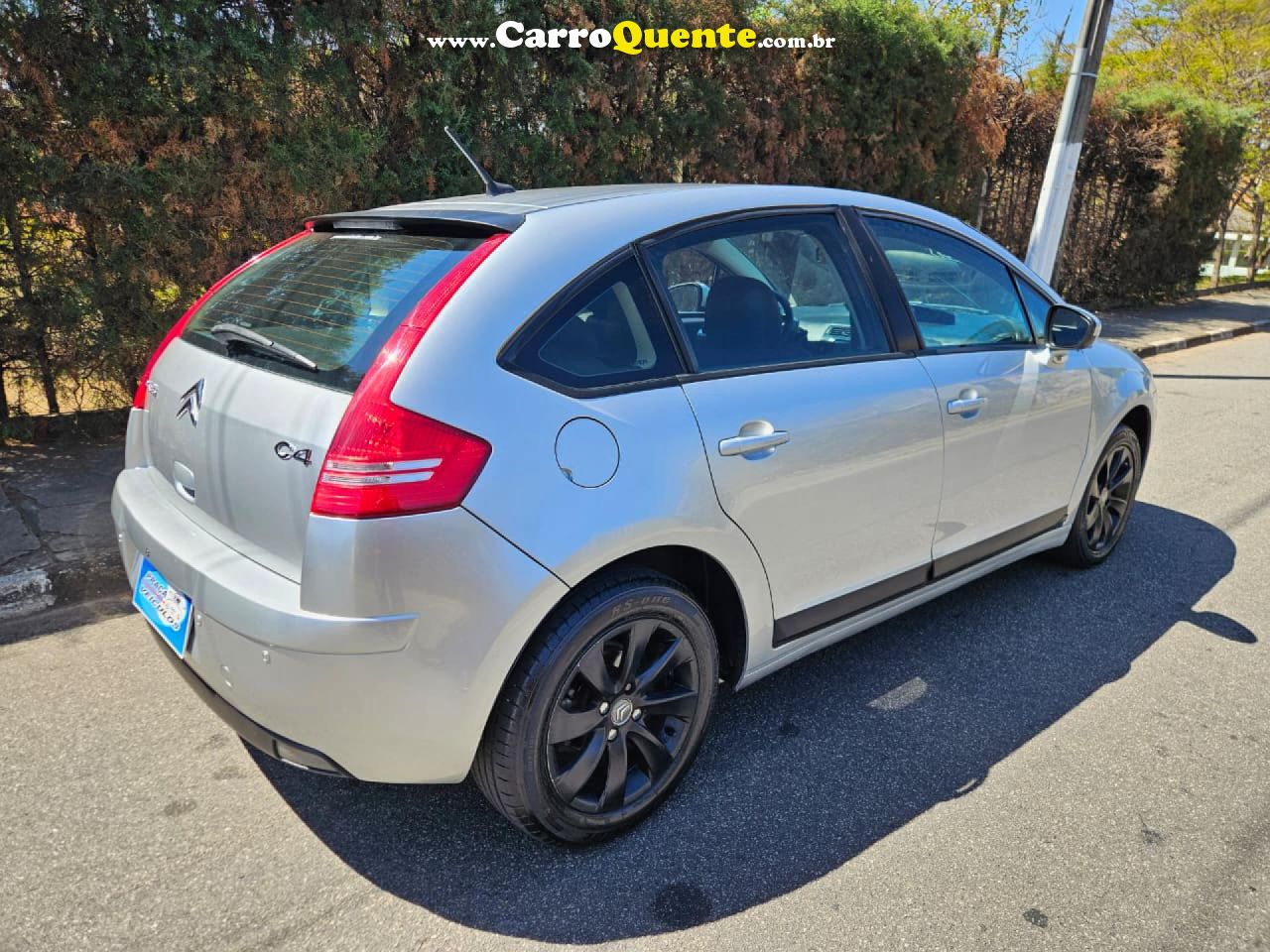 CITROËN   C4 GLX 1.6 FLEX 16V 5P MEC.   PRATA 2013 1.6 FLEX - Loja