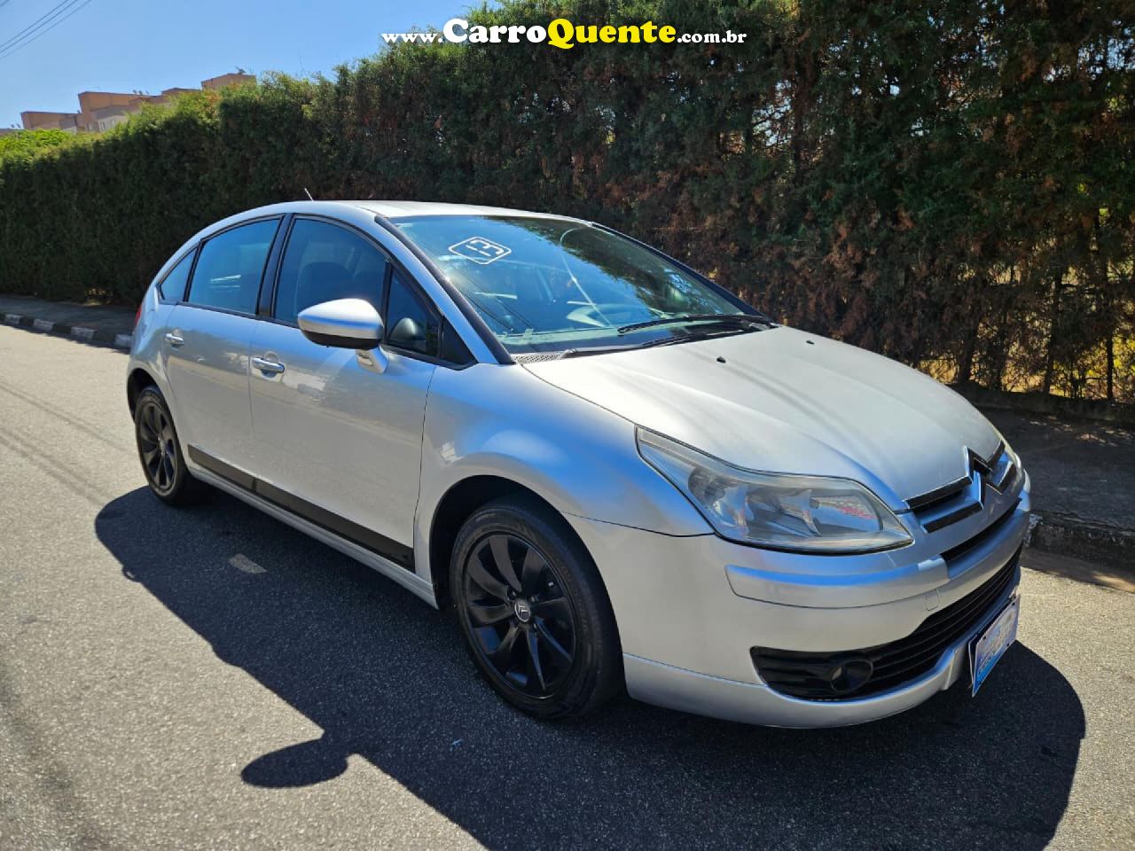 CITROËN   C4 GLX 1.6 FLEX 16V 5P MEC.   PRATA 2013 1.6 FLEX - Loja