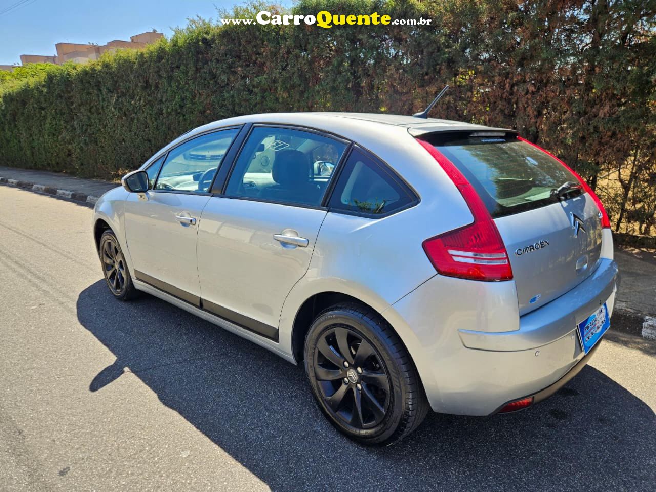 CITROËN   C4 GLX 1.6 FLEX 16V 5P MEC.   PRATA 2013 1.6 FLEX - Loja