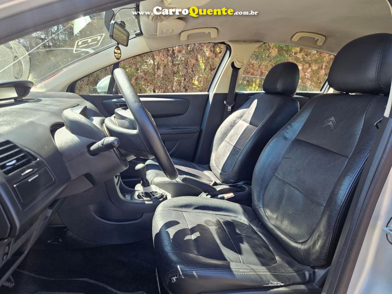 CITROËN   C4 GLX 1.6 FLEX 16V 5P MEC.   PRATA 2013 1.6 FLEX - Loja
