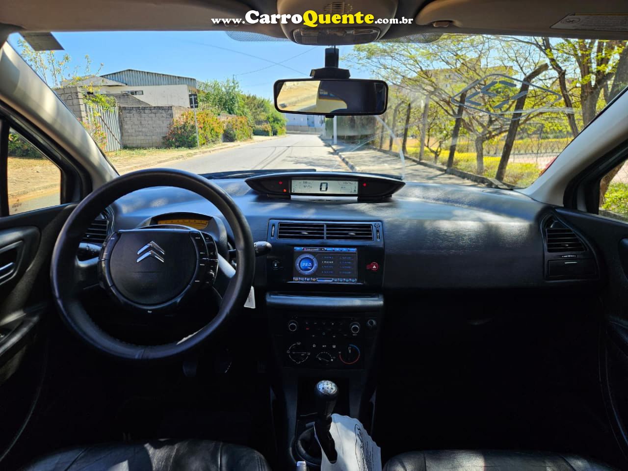 CITROËN   C4 GLX 1.6 FLEX 16V 5P MEC.   PRATA 2013 1.6 FLEX - Loja