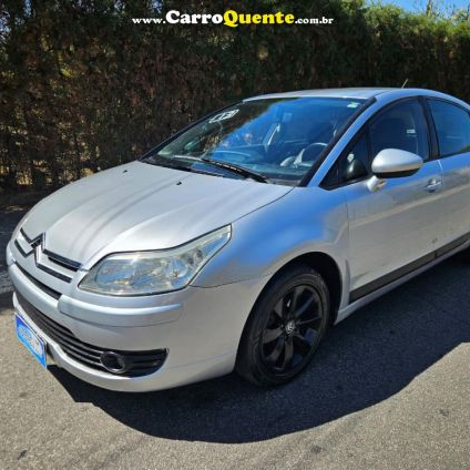 CITROËN   C4 GLX 1.6 FLEX 16V 5P MEC.   PRATA 2013 1.6 FLEX