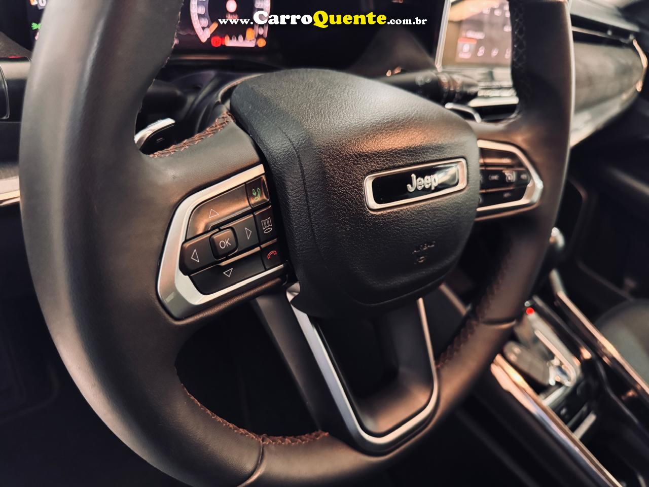 JEEP   COMMANDER LIMITED T270 1.3 TB FLEX AUT.   AZUL 2023 1.3 FLEX - Loja