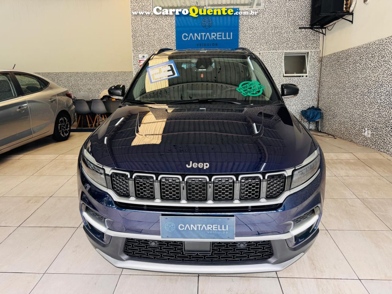 JEEP   COMMANDER LIMITED T270 1.3 TB FLEX AUT.   AZUL 2023 1.3 FLEX - Loja