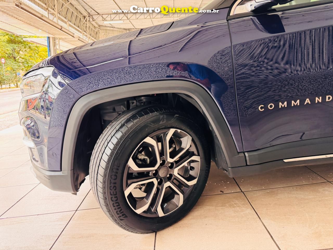 JEEP   COMMANDER LIMITED T270 1.3 TB FLEX AUT.   AZUL 2023 1.3 FLEX - Loja