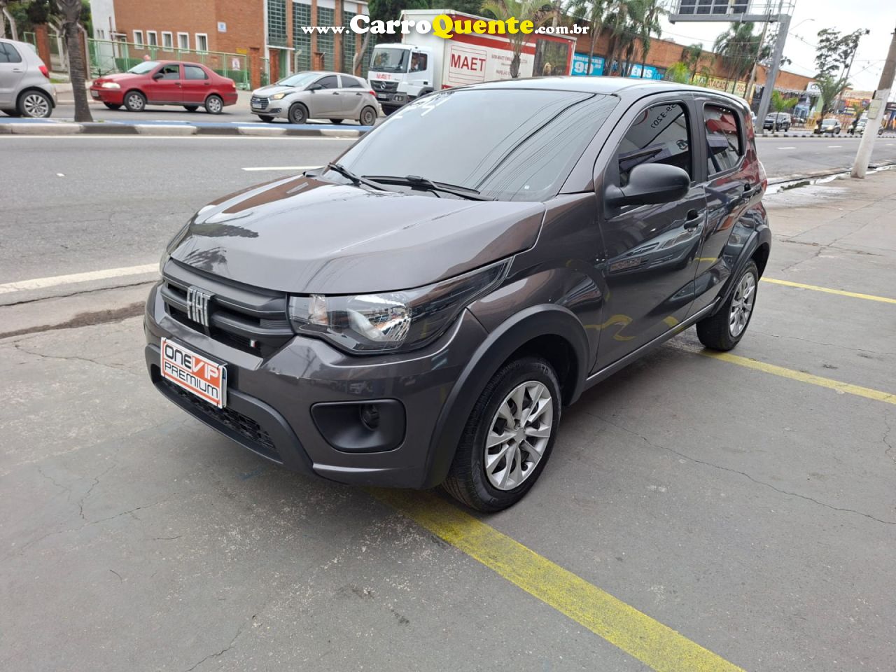 FIAT   MOBI LIKE 1.0 FIRE FLEX 5P.   CINZA 2024 1.0 FLEX - Loja