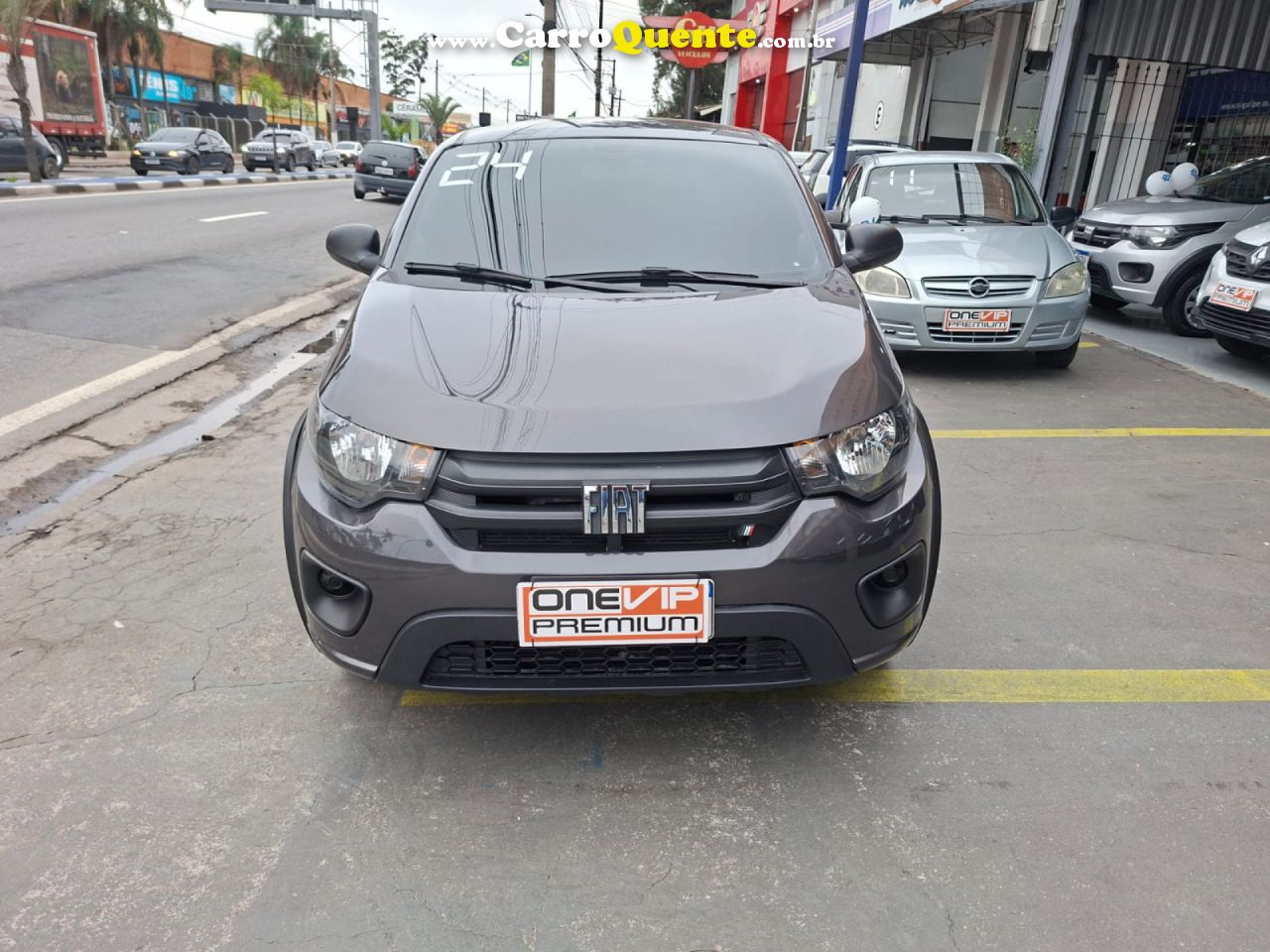 FIAT   MOBI LIKE 1.0 FIRE FLEX 5P.   CINZA 2024 1.0 FLEX - Loja