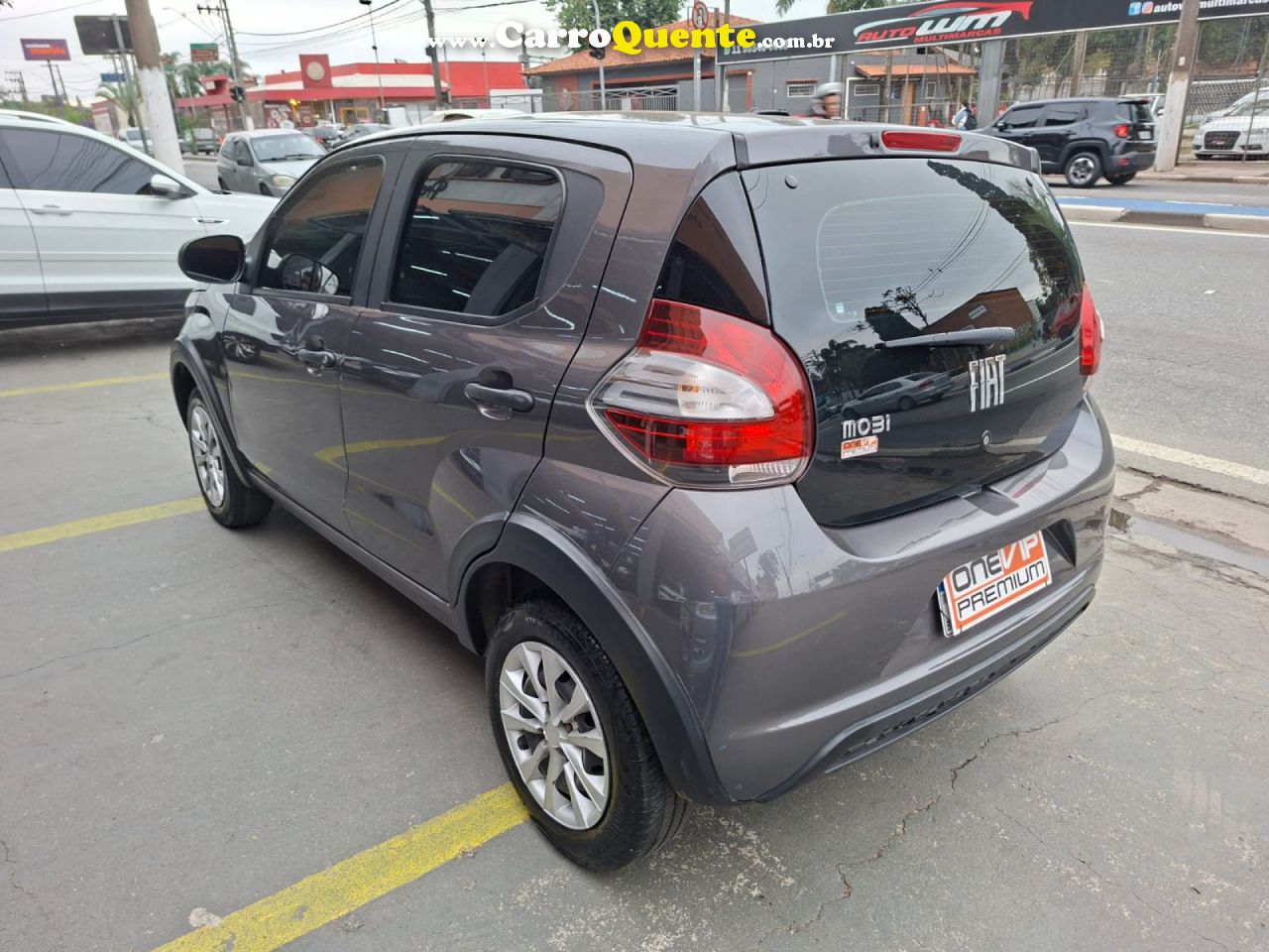 FIAT   MOBI LIKE 1.0 FIRE FLEX 5P.   CINZA 2024 1.0 FLEX - Loja