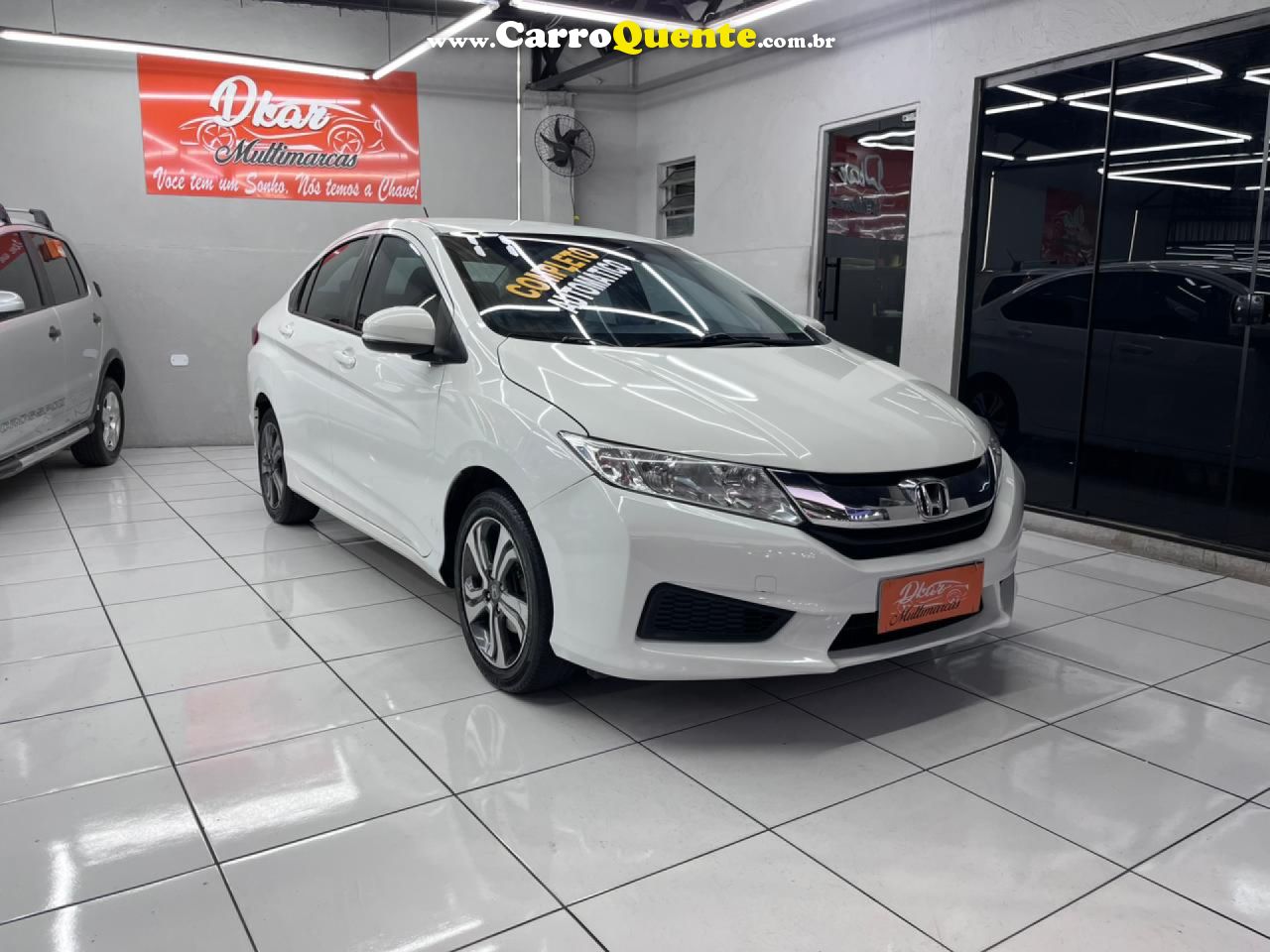HONDA   CITY LX CVT   BRANCO 2017 1.5 FLEX - Loja