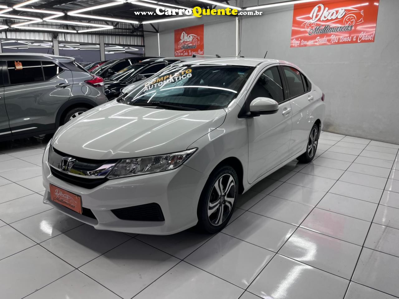 HONDA   CITY LX CVT   BRANCO 2017 1.5 FLEX - Loja