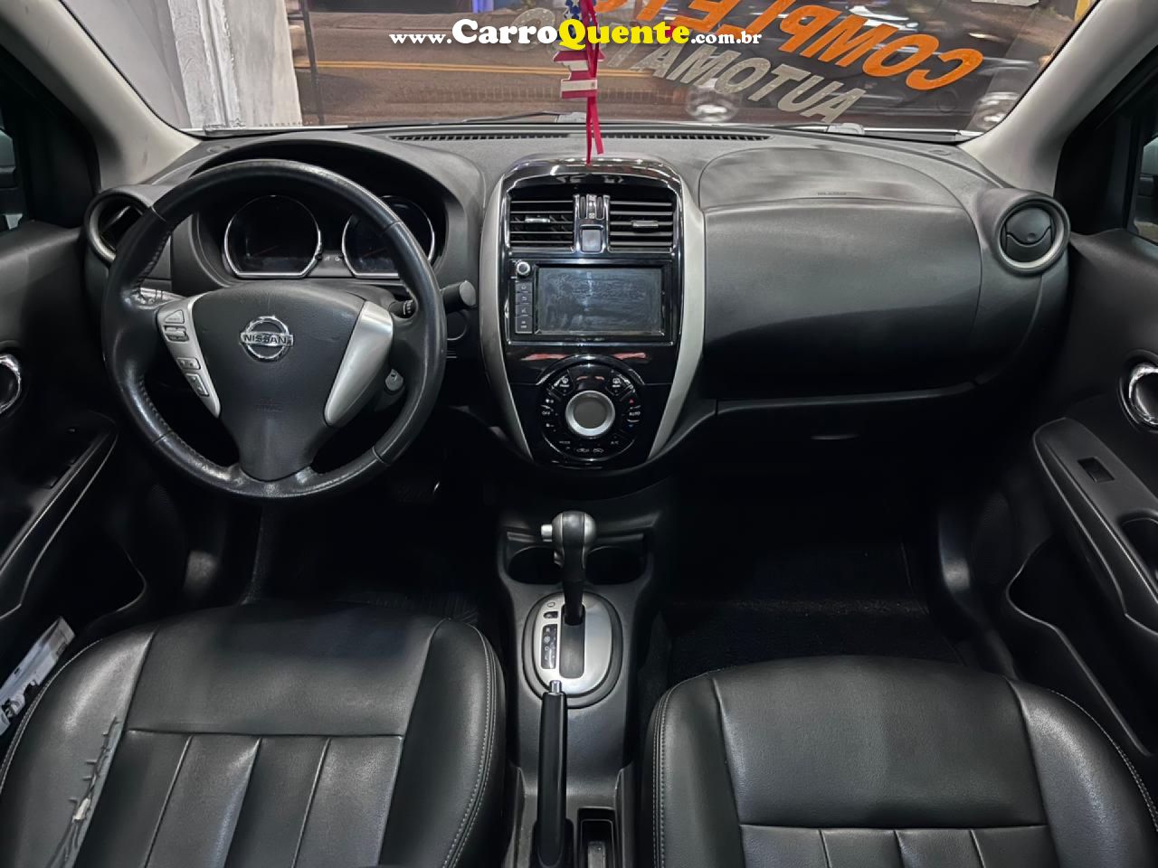 NISSAN   VERSA 16SL CVT   PRATA 2020 1.6 FLEX - Loja