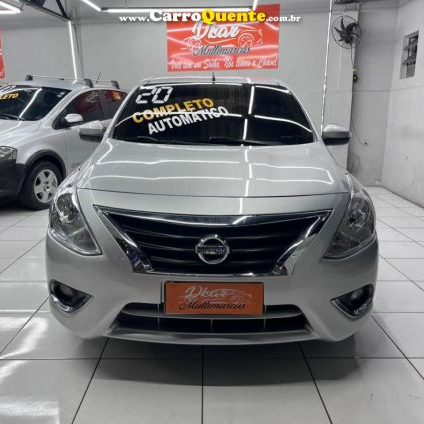 NISSAN   VERSA 16SL CVT   PRATA 2020 1.6 FLEX