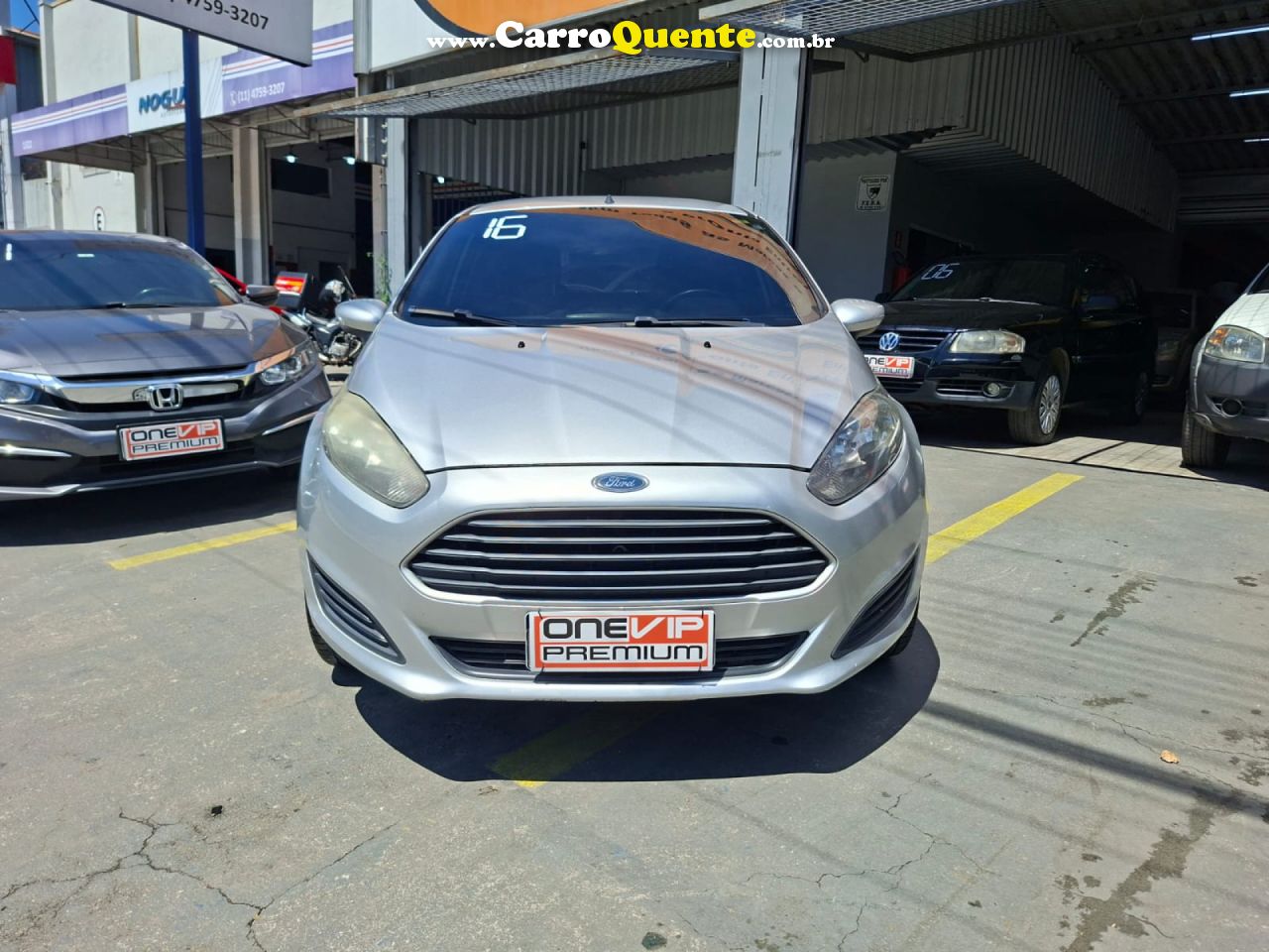 FORD   NEW FIESTA 1.5 MEC   PRATA 2016 1.5 FLEX - Loja