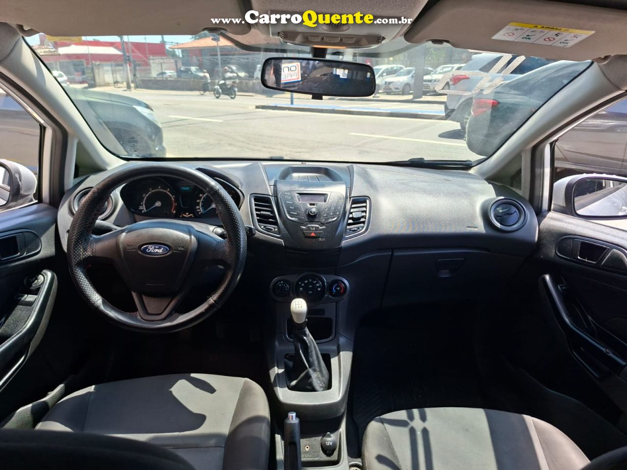FORD   NEW FIESTA 1.5 MEC   PRATA 2016 1.5 FLEX - Loja