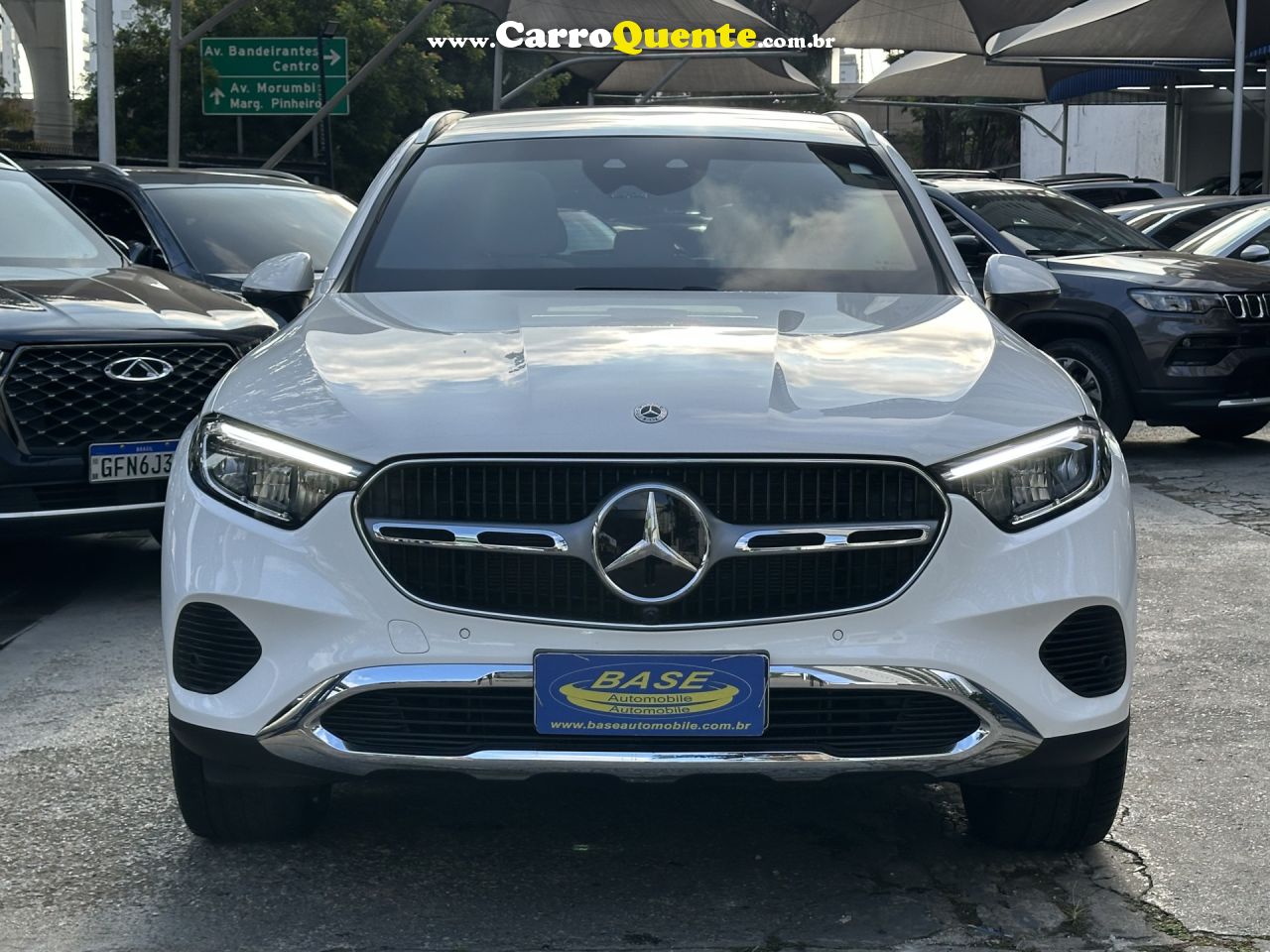 MERCEDES-BENZ   GLC 300 2.0 MHEV 4MATIC 9G-TRONIC   BRANCO 2024 2.0 GASOLINA E ELÉTRICO - Loja