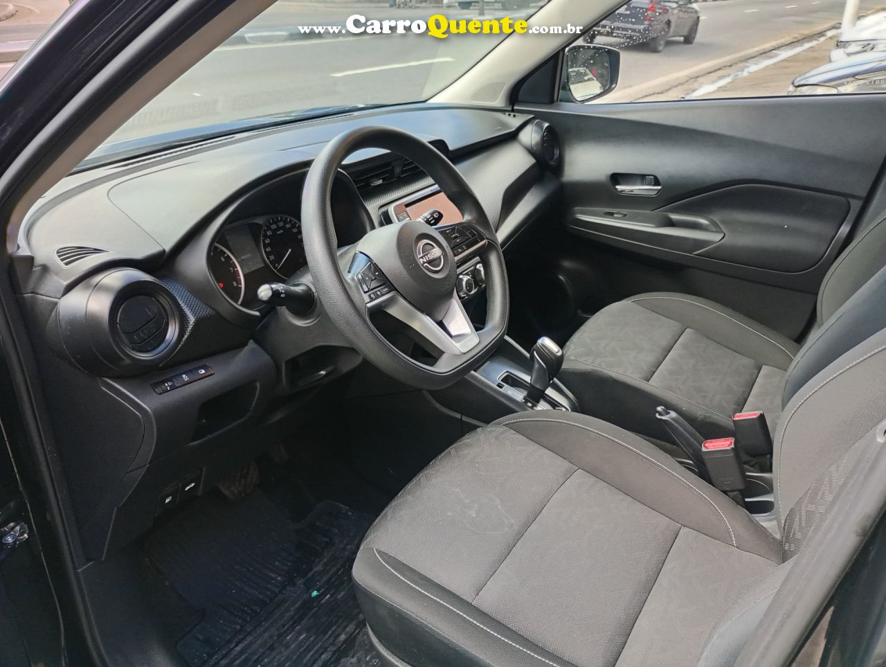 NISSAN   KICKS SENSE 1.6 16V FLEX AUT.   PRETO 2024 1.6 FLEX - Loja