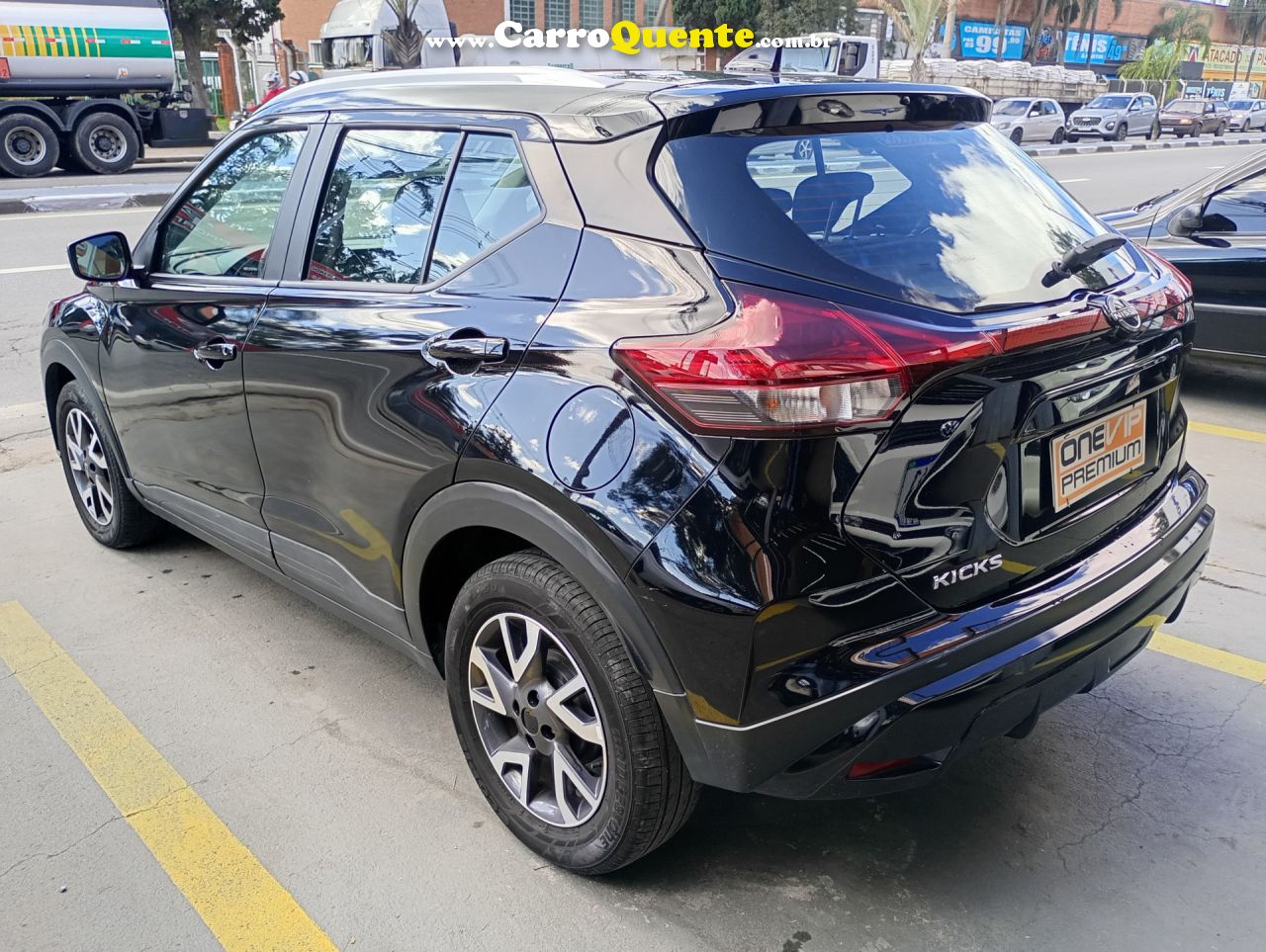 NISSAN   KICKS SENSE 1.6 16V FLEX AUT.   PRETO 2024 1.6 FLEX - Loja