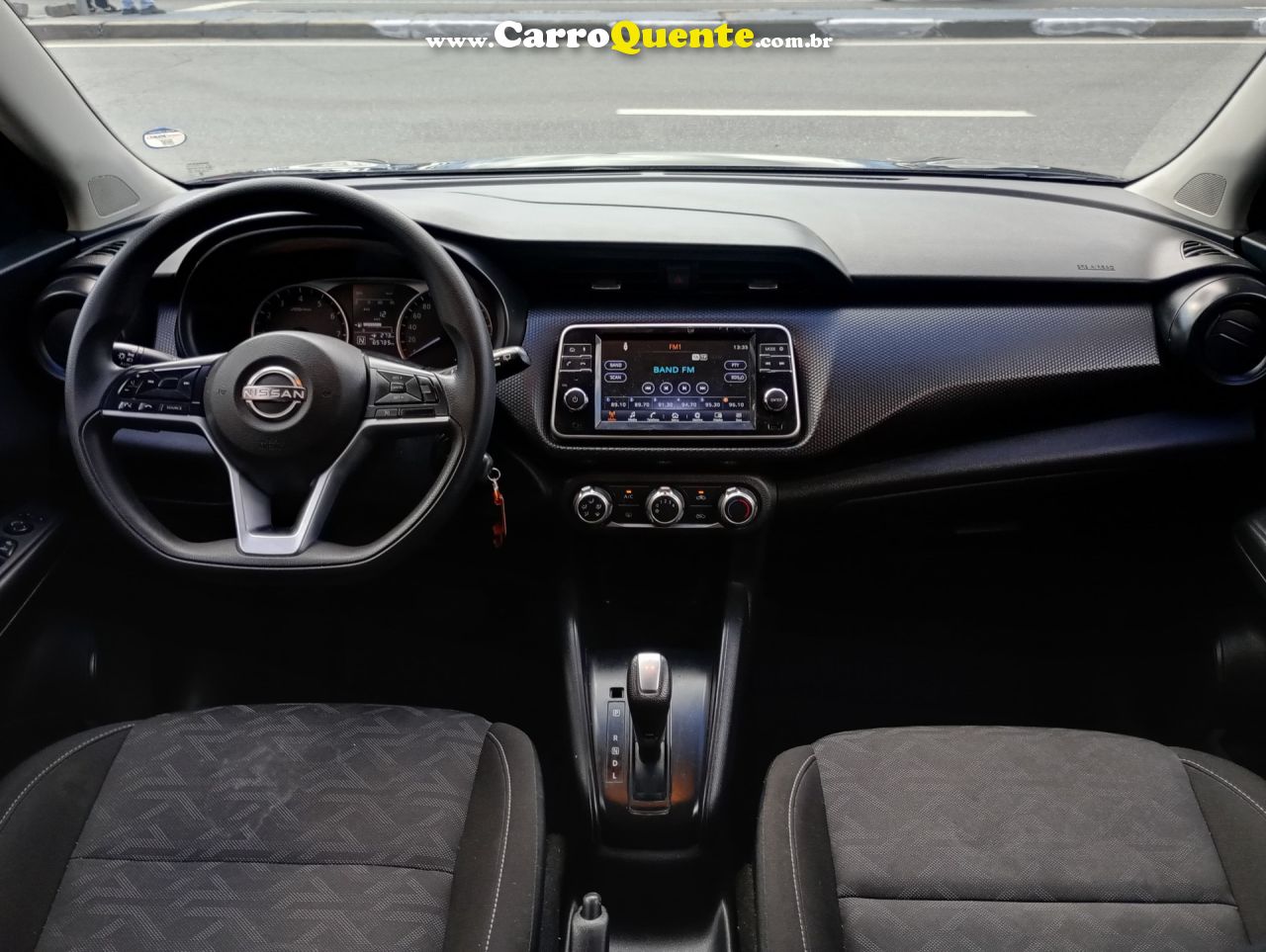 NISSAN   KICKS SENSE 1.6 16V FLEX AUT.   PRETO 2024 1.6 FLEX - Loja