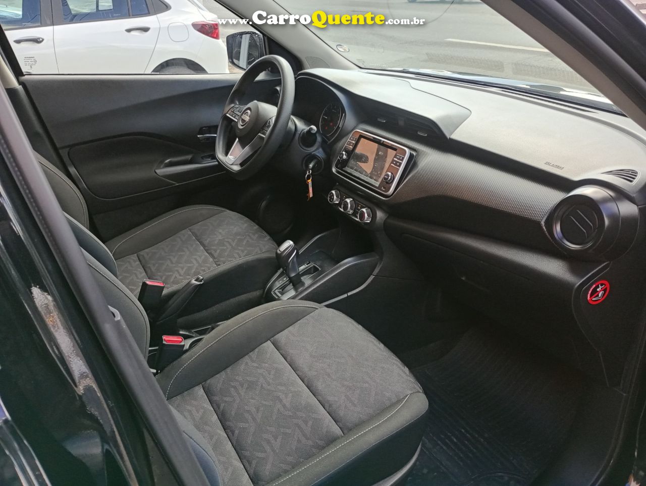 NISSAN   KICKS SENSE 1.6 16V FLEX AUT.   PRETO 2024 1.6 FLEX - Loja