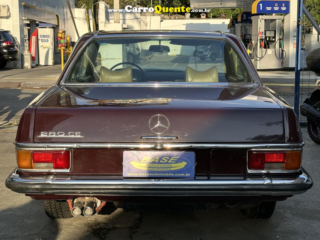MERCEDES-BENZ   280 CE   VERMELHO 1973 2.8 GASOLINA - Loja