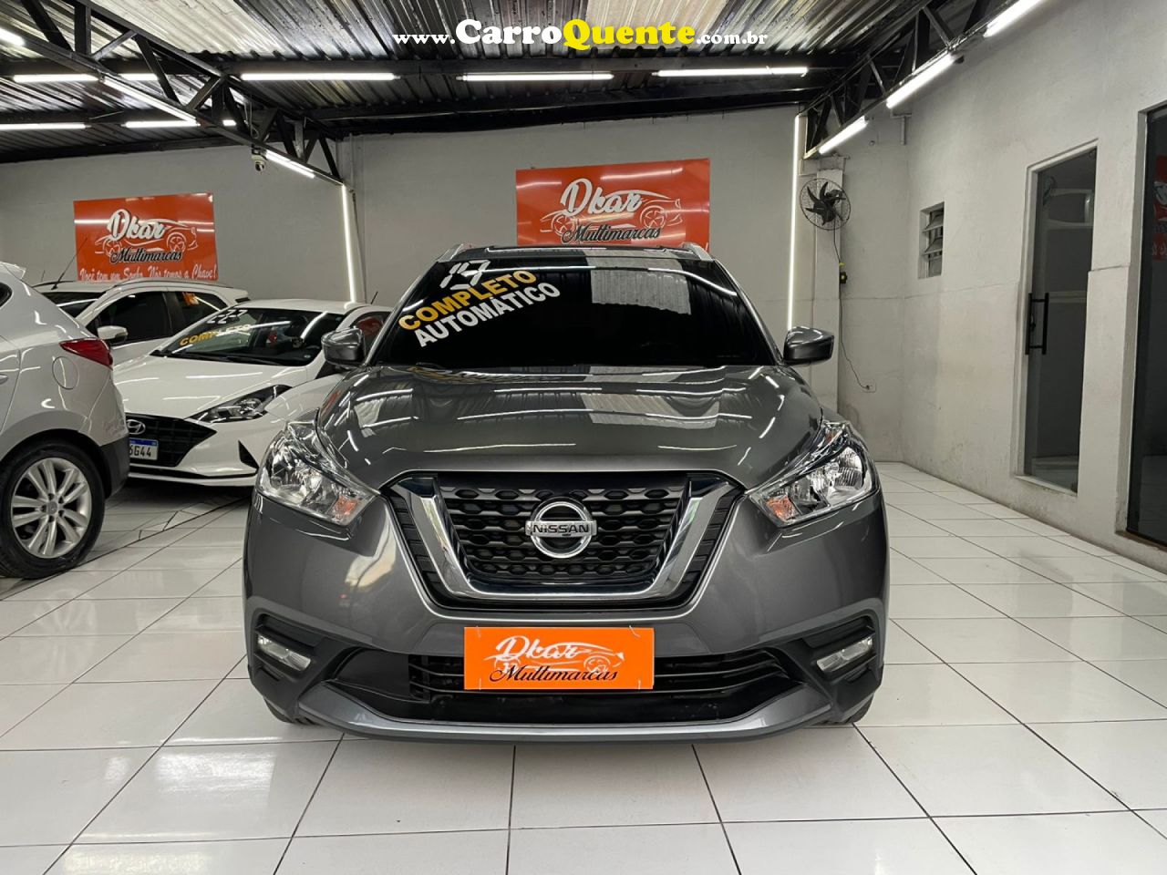 NISSAN   KICKS S MT   PRETO 2019 1.6 FLEX - Loja