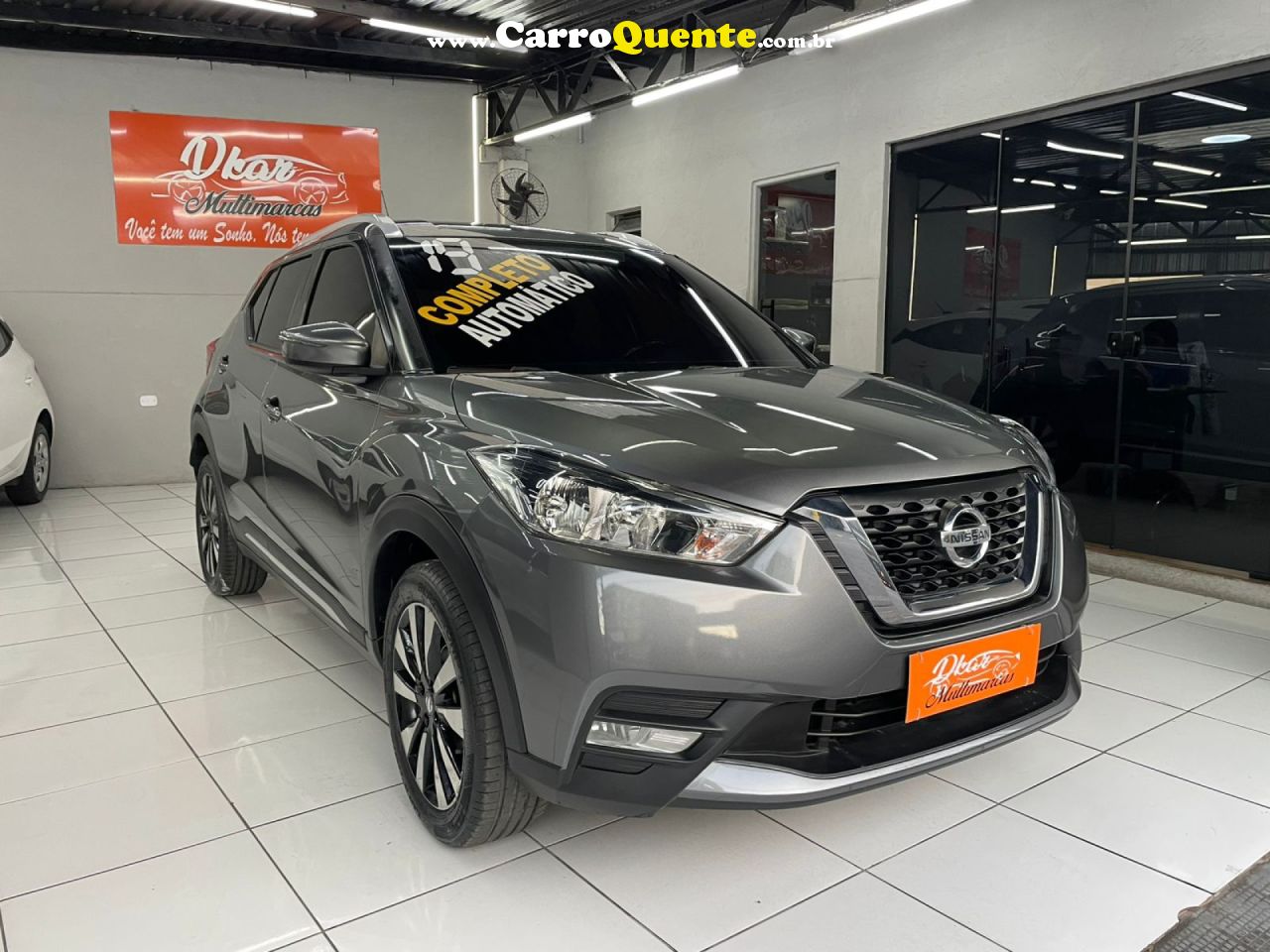 NISSAN   KICKS S MT   PRETO 2019 1.6 FLEX - Loja