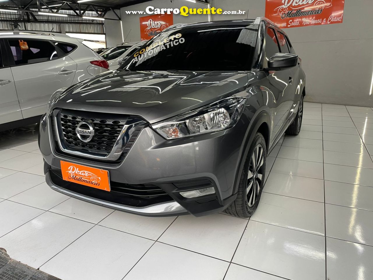 NISSAN   KICKS S MT   PRETO 2019 1.6 FLEX - Loja