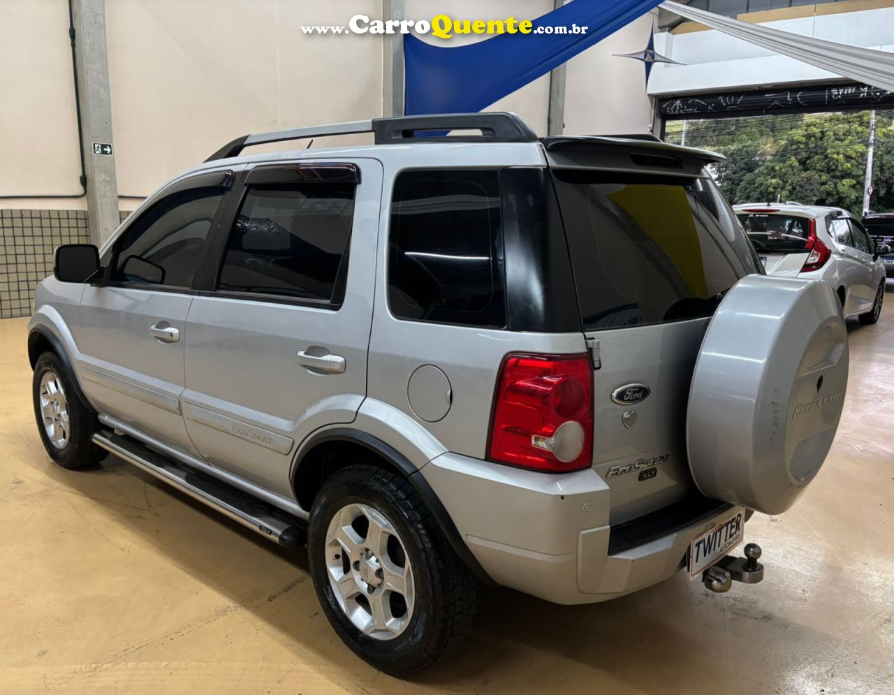 FORD   ECOSPORT XLT 2.0 2.0 FLEX 16V 5P AUT.   PRATA 2012 2.0 FLEX - Loja